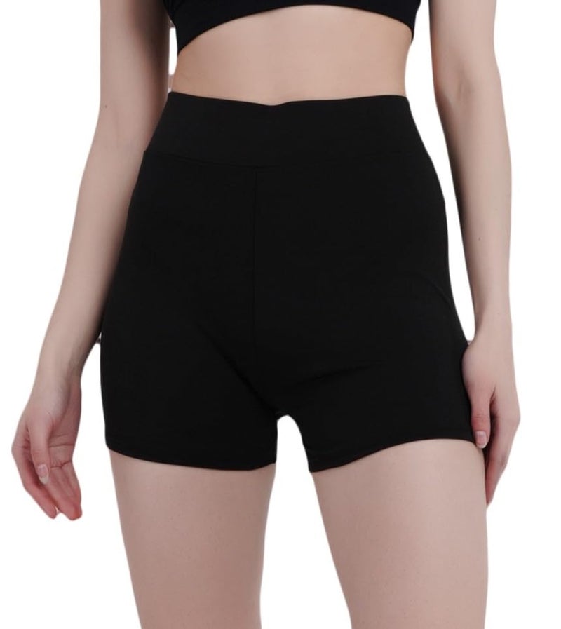 SSoShHub Store SSoShHub Women's High Waist Running Shorts - Seamless, Stretchable Activewear for Gym and Yoga - Image 1