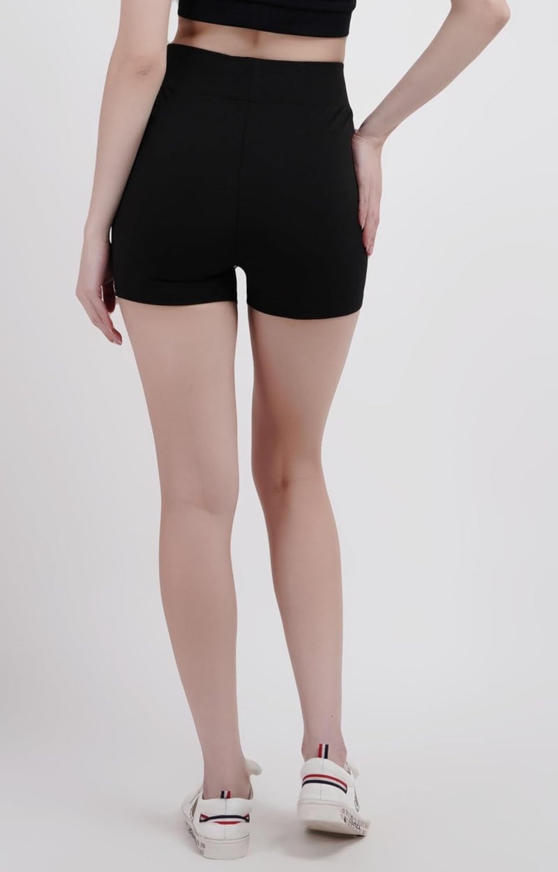 SSoShHub Store SSoShHub Women's High Waist Running Shorts - Seamless, Stretchable Activewear for Gym and Yoga - Image 2