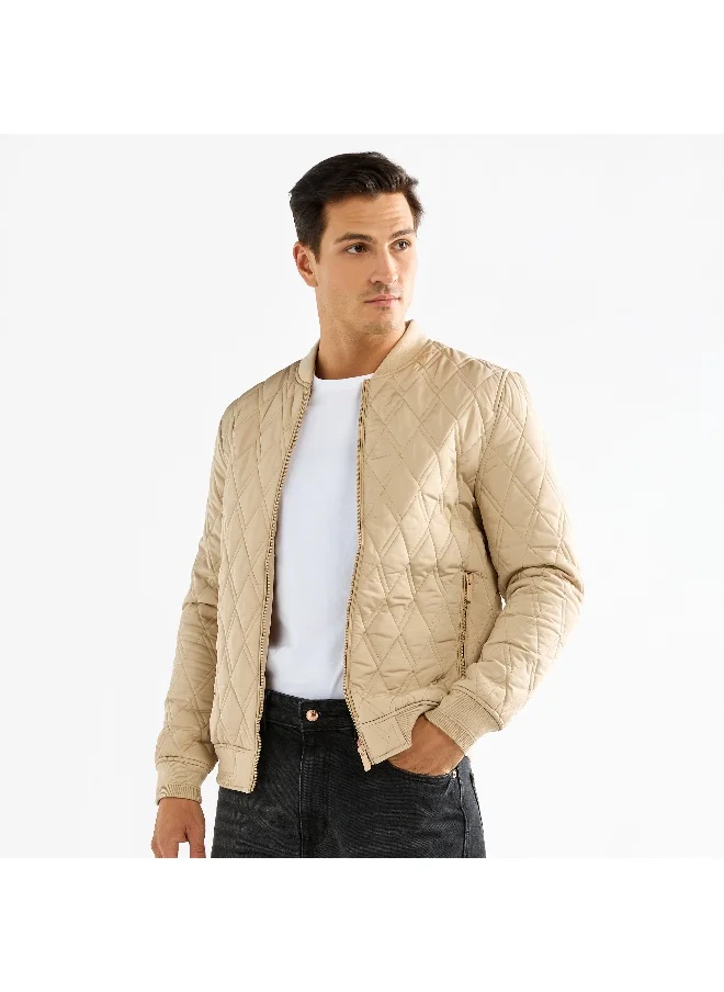 Splash FAV Solid Jacket with Long Sleeves and Zip Closure