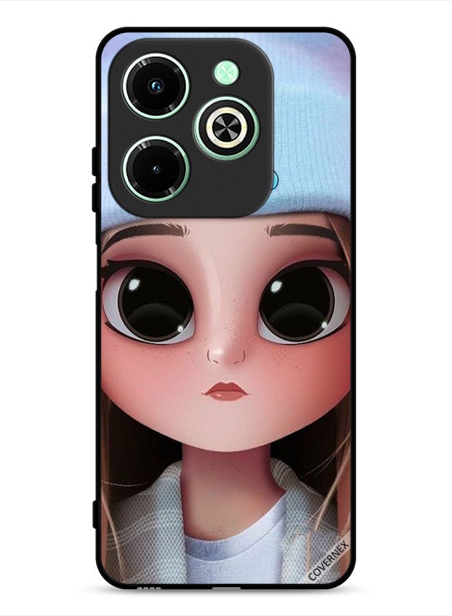 Covernex Infinix Hot 40i 4G Protective Case Cover Cute Unicorn Girl - Image 1