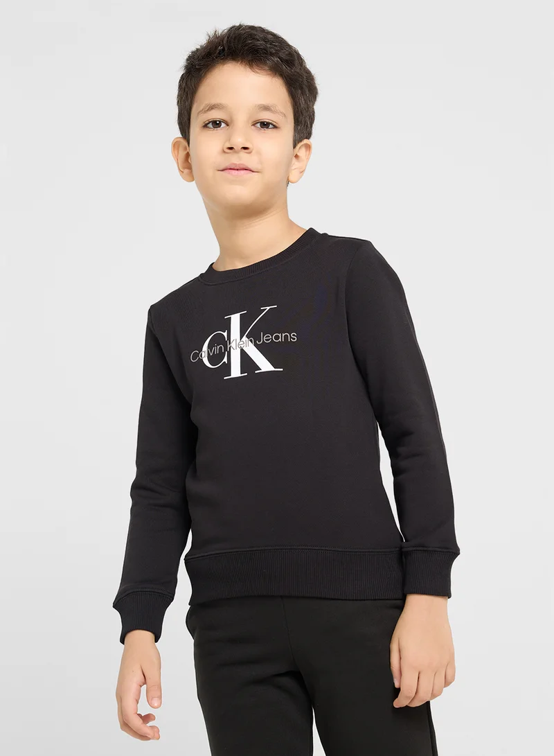Calvin Klein Jeans CK MONOGRAM TERRY CN