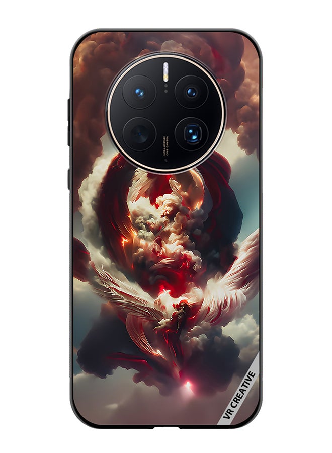 VR CREATIVE Protective Case Cover For Huawei Mate 50 Pro A New Angel Reborn Foundation Design Multicolour - Image 1