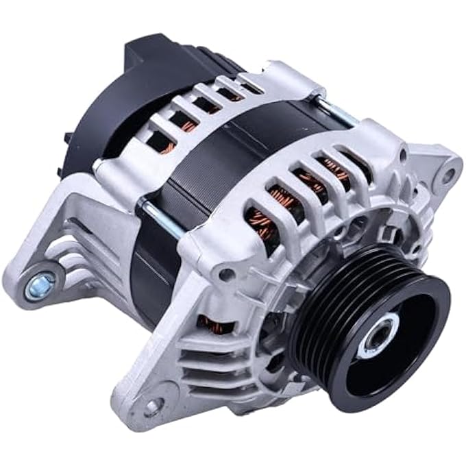 YIHETOP Alternator 128990-77250 Compatible For Yanmar 2YM15 4JH45 4JH57 4JH110 4JH80 3JH40 Engine - Image 1
