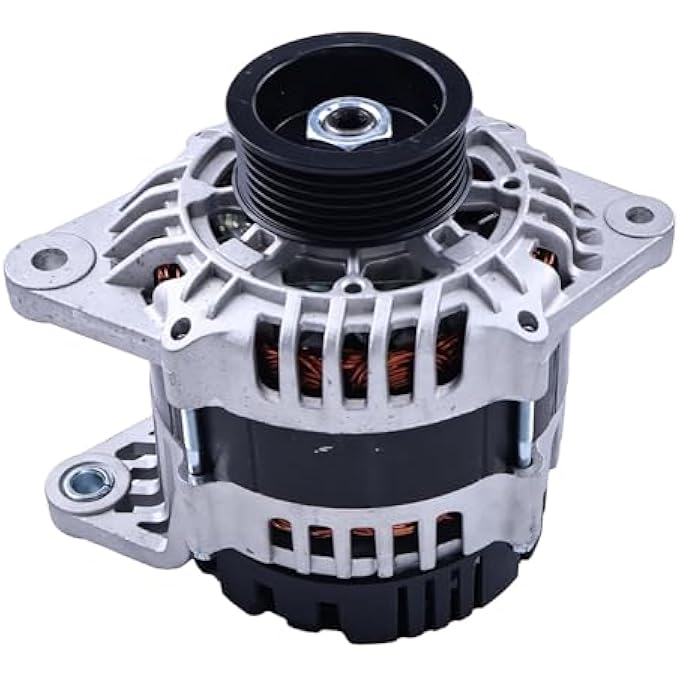 YIHETOP Alternator 128990-77250 Compatible For Yanmar 2YM15 4JH45 4JH57 4JH110 4JH80 3JH40 Engine - Image 2