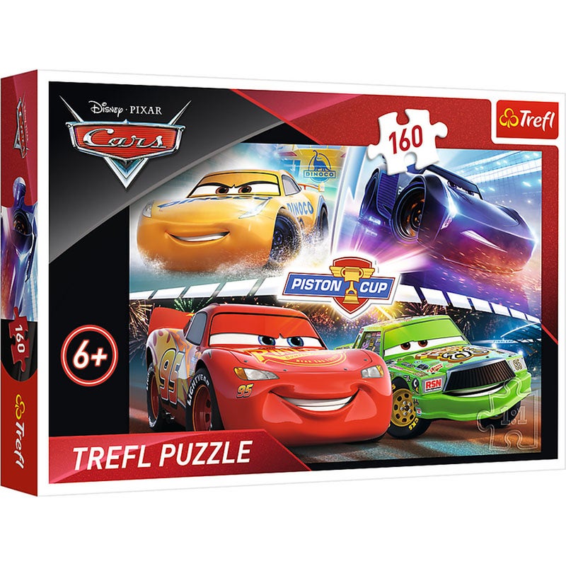 Trefl - Cars A winning Race Puzzle 160 Pieces - 15356 - Image 1