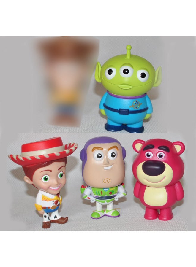 Tailan TOY Story TOY STOR Bushudi Three-eyed Ornaments 4-Color:All 4 Models Are Distributed (without Box) - Image 1