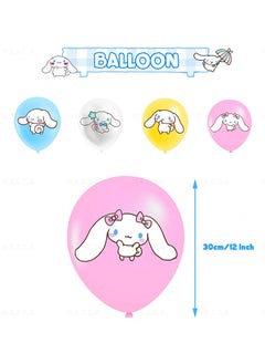 General Cinnamoroll - Birthday Decorations, Party Supplies Set Includes Banners, Balloons, Hanging Swirls, Cake Decorating, Children's Tablecloth and Cinnamoroll Themed Parties  - Image 5
