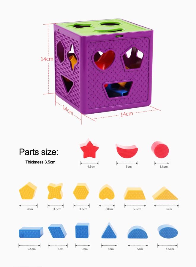 جساي تويز مونتيسوري متعددة الأحجام لعبة لعبة بلاستيكية زائد صندوق للأطفال - Image 2
