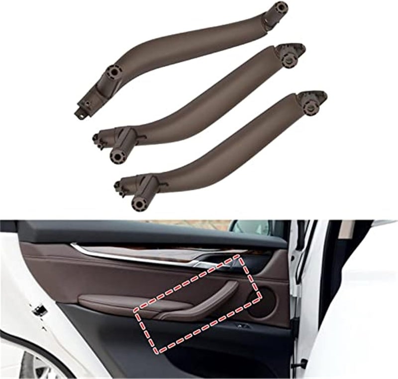 QASULER Car Interior Door Handle Set for X5 X6 - Image 4