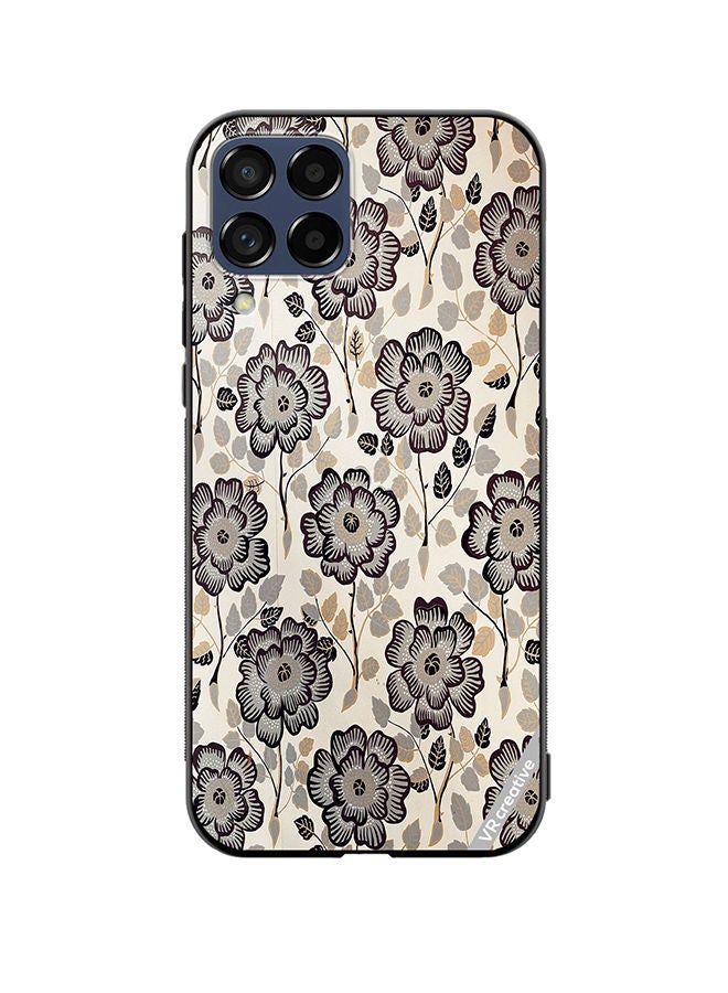 VR CREATIVE Protective Case Cover For Samsung Galaxy M53 Floral Design Multicolour - Image 1