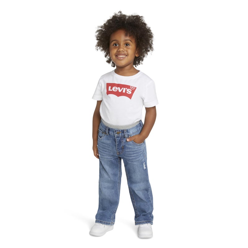 Levi's Baby Boys Straight Fit Jeans, Vintage Sky, 18M - Image 2