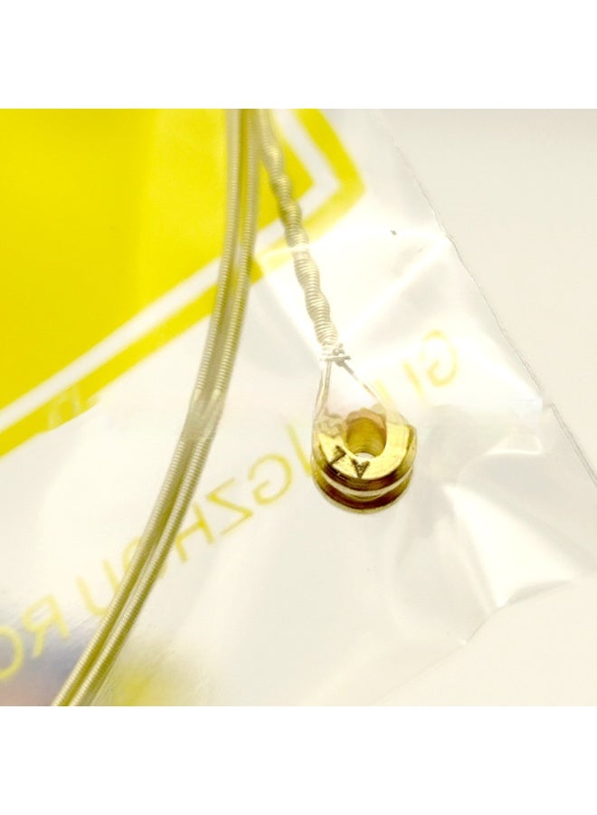 أليس مجموعة أوتار الجيتار الكلاسيكية من أليس A406-SL 1 إلى 6 أوتار من النايلون - Image 3