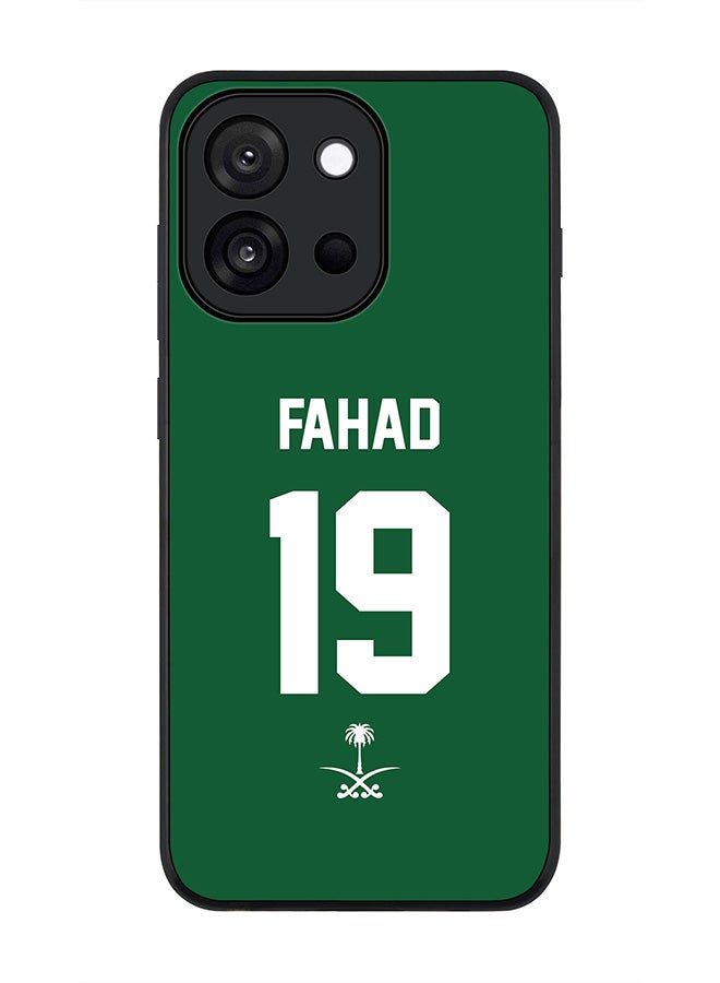 Stylizedd For OnePlus 13s / 13T Case,Slim fit Camera Protection, Shockproof Thin Phone cover  - Football - Saudi Arabia,  Fahad