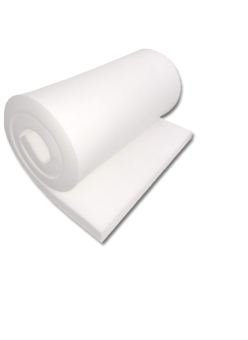 FoamTouch FoamTouch 5x24x72HDF Upholstery Foam 5X 24x72 1 Count Pack of 1 White 