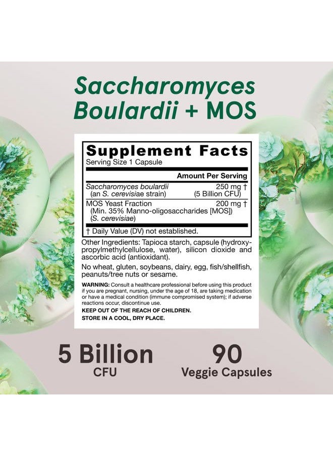 jarrow formulas , Saccharomyces Boulardii MOS, 90 Count  - Image 5