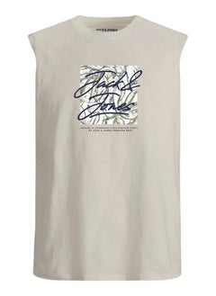 JACK & JONES 3 Pack Jorsplit Tee Sl Crew Neck Vest  - Image 2