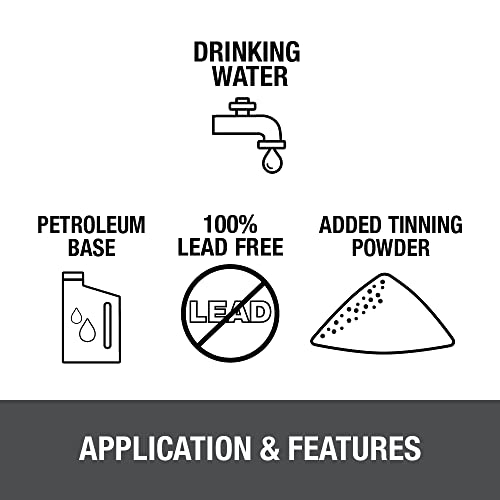 Oatey Lead Free Flux, Paste, Lead Free, 8 oz. - Image 4