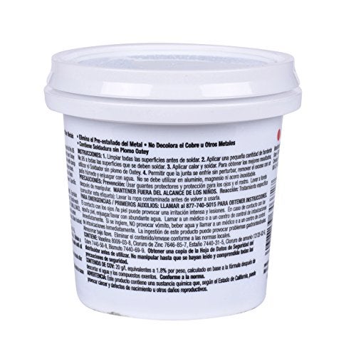 Oatey Lead Free Flux, Paste, Lead Free, 8 oz. - Image 2