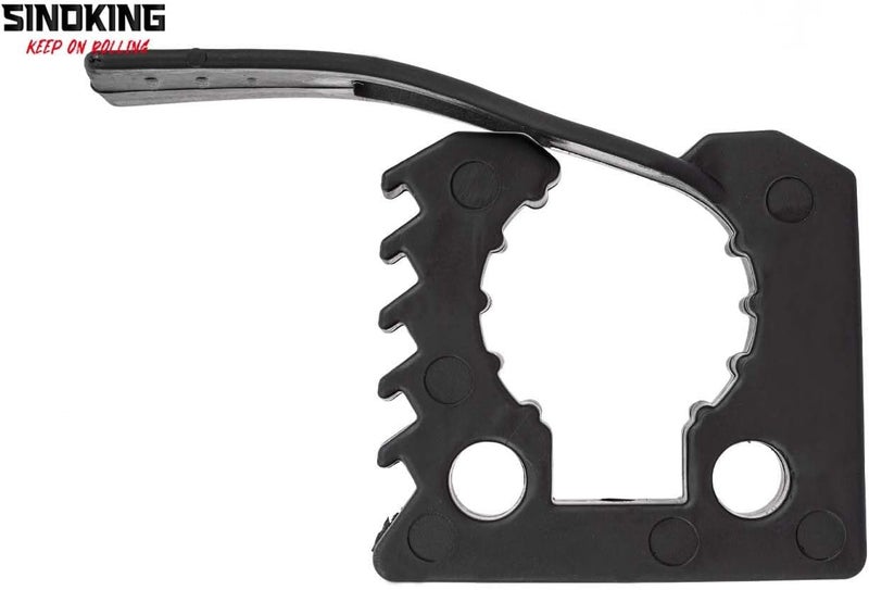 SINOKING Shovel Mount Rubber Clamp for Securing Equipment from 1-1/4" to 1-3/8" in diameter for Home, Garage, Boat, RV, ATV & Off-Road - Image 2