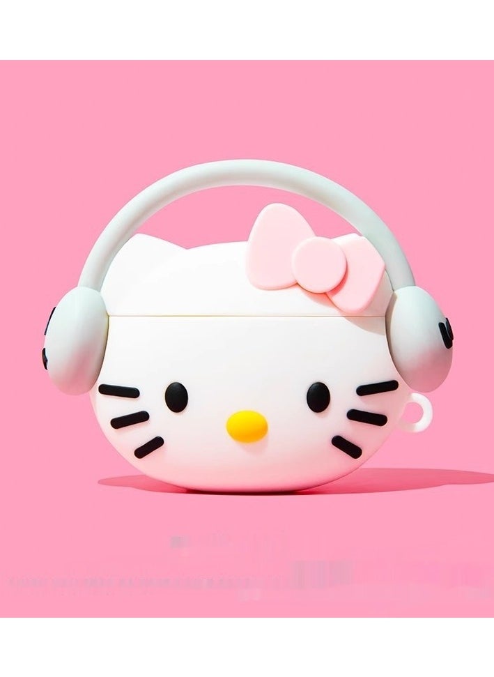 Generic - For Bluetooth Headset Airpods 3 Generation Protective Case - Hello Kitty  Protective Case - Silicone Drop Resistant Waterproof Case - Image 1