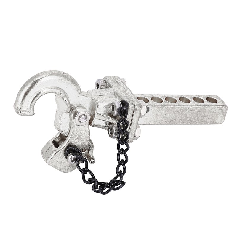 Metal Trailer Hook Accessory Spare Parts Fit for Traxxas TRX4 TRX6 SCX10 RC CrawlerSilver - Image 4
