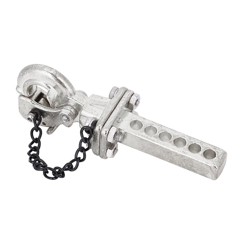 Metal Trailer Hook Accessory Spare Parts Fit for Traxxas TRX4 TRX6 SCX10 RC CrawlerSilver - Image 1