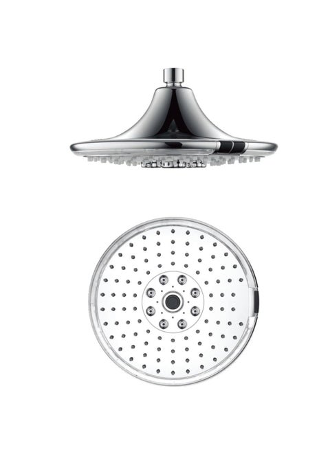 ALTON SHR20915 ABS ISwitch 9INCH 3Flow Overhead Shower Chrome Sensor LED Technology