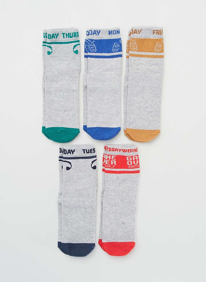 Kiabi Pack of 5 pairs of socks  - Image 1