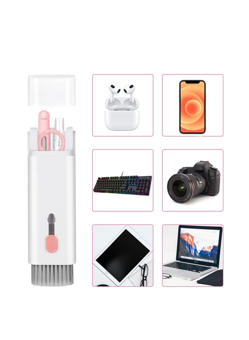 Arabest 7-in-1 Electronic Cleaner Kit,Keyboard Cleaner,Laptop Cleaner Kit for Monitor, Cell Phone, Bluetooth,Headset, Lego, Airpods, Laptop Camera Lens (Pink) - Image 4