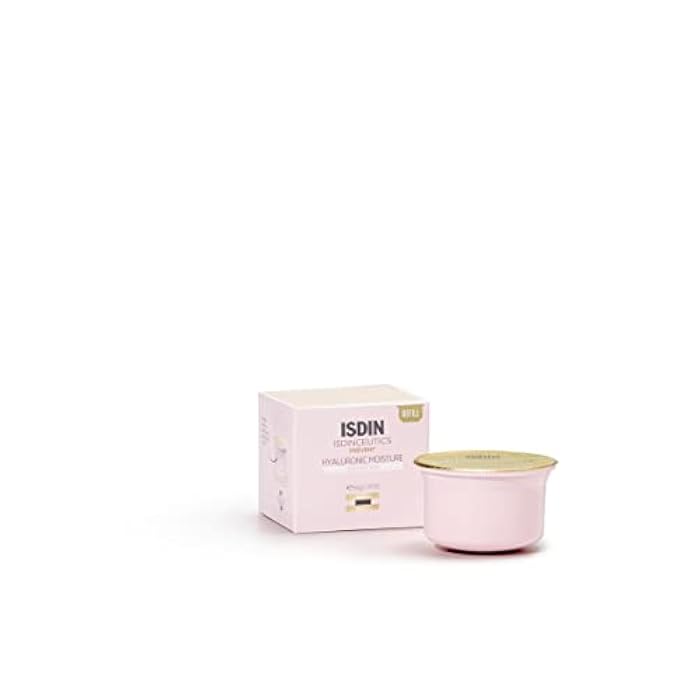 ISDIN Isdinceutics Hyaluronic Moisture Sensitive Skin Calming Daily Face Moisturizer with Hyaluronic Acid 1.76 OZ (Eco-Refill) - Image 1