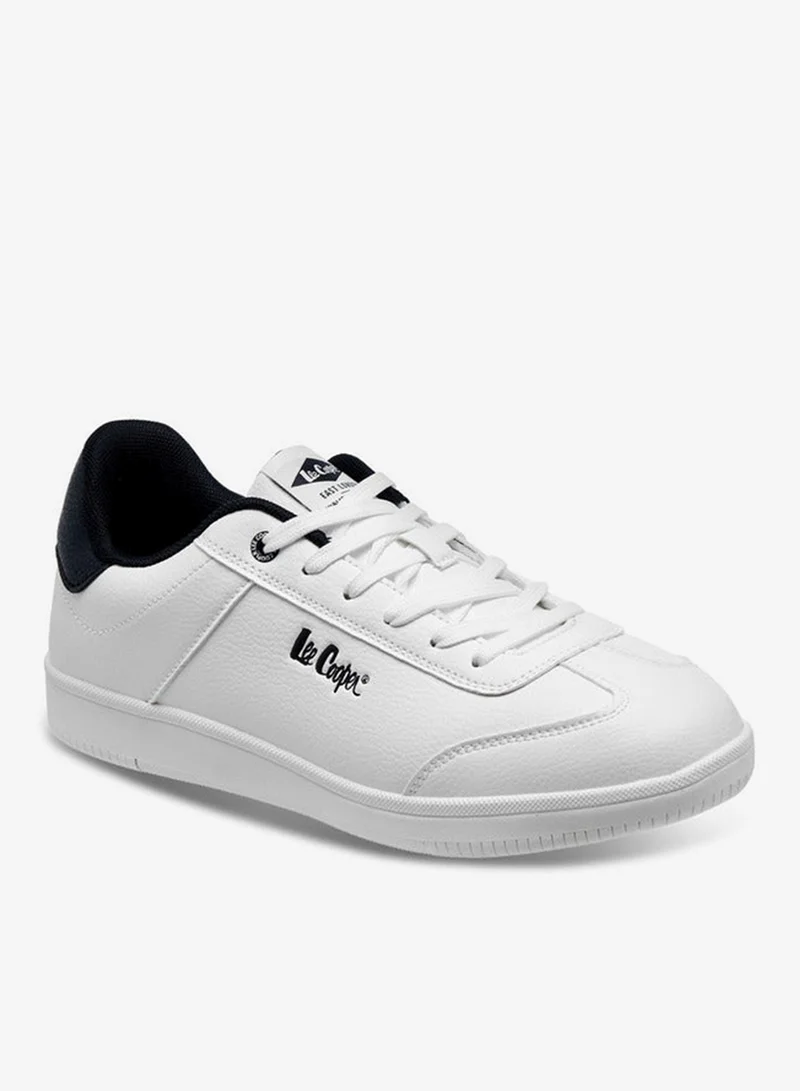 لي كوبر حذاء رياضي رجالي برباط ونقوش جانبية