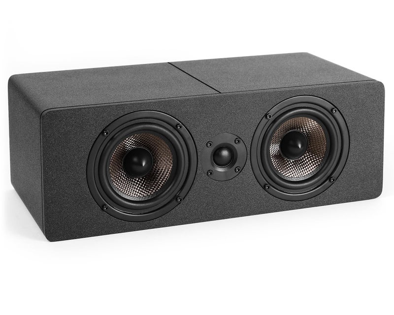 Micca MB42X-C G2 Center Channel Speaker for Home Theater Surround Sound, 2-Way Passive Speaker (Black, Each) - Image 1