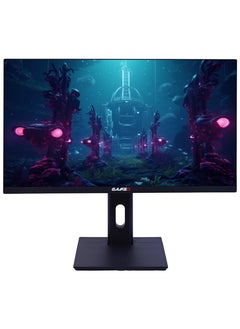 GAMEO GAMEO 27" Gaming Monitor, E Series Fast IPS, FHD (1920x1080) 180Hz Refresh Rate, 1ms Response Time, HDR, FreeSync, Adjustable Stand, HDMI 2.1 & DP 1.4 - Ideal for eSports & Console Gaming - PS5, VR MR27FHD180IPS Flat Black  - Image 5