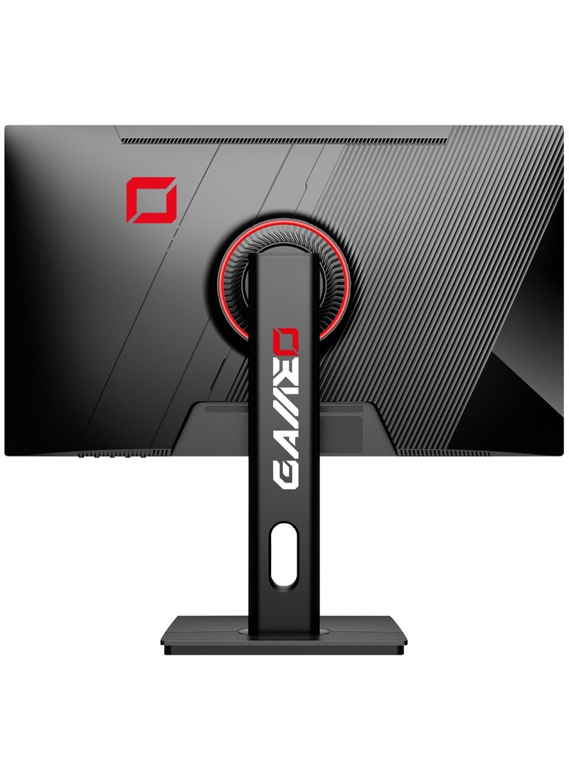 GAMEO - 27" Gaming Monitor, E Series Fast IPS, FHD (1920x1080) 180Hz Refresh Rate, 1ms Response Time, HDR, FreeSync, Adjustable Stand, HDMI 2.1 & DP 1.4 - Ideal for eSports & Console Gaming - PS5, VR MR27FHD180IPS Flat Black - Image 1
