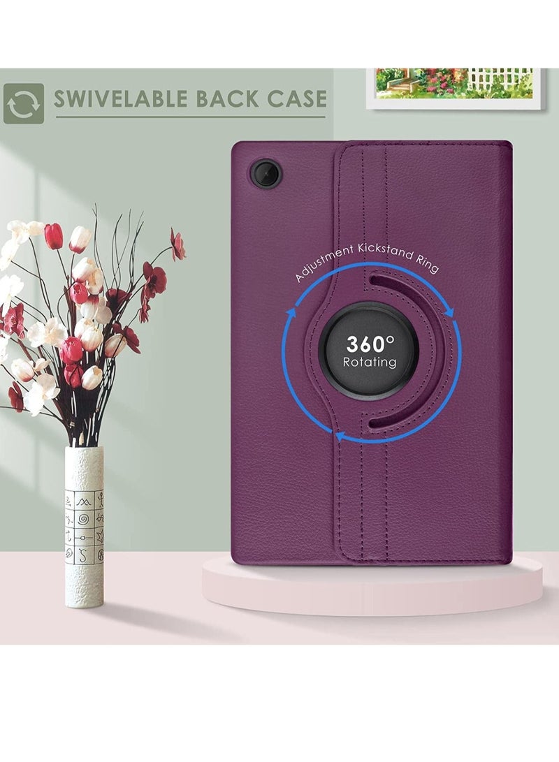 Case Compatible with Galaxy Tab A8 10.5" Case (SM-X200/X205/X207), Galaxy Tab A8 Case 10.5 inch,Auto Sleep/Wake 360° Rotating Stand Folio Leather Case for Tab A8 - Image 5