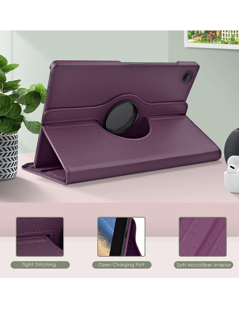 Case Compatible with Galaxy Tab A8 10.5" Case (SM-X200/X205/X207), Galaxy Tab A8 Case 10.5 inch,Auto Sleep/Wake 360° Rotating Stand Folio Leather Case for Tab A8 - Image 4