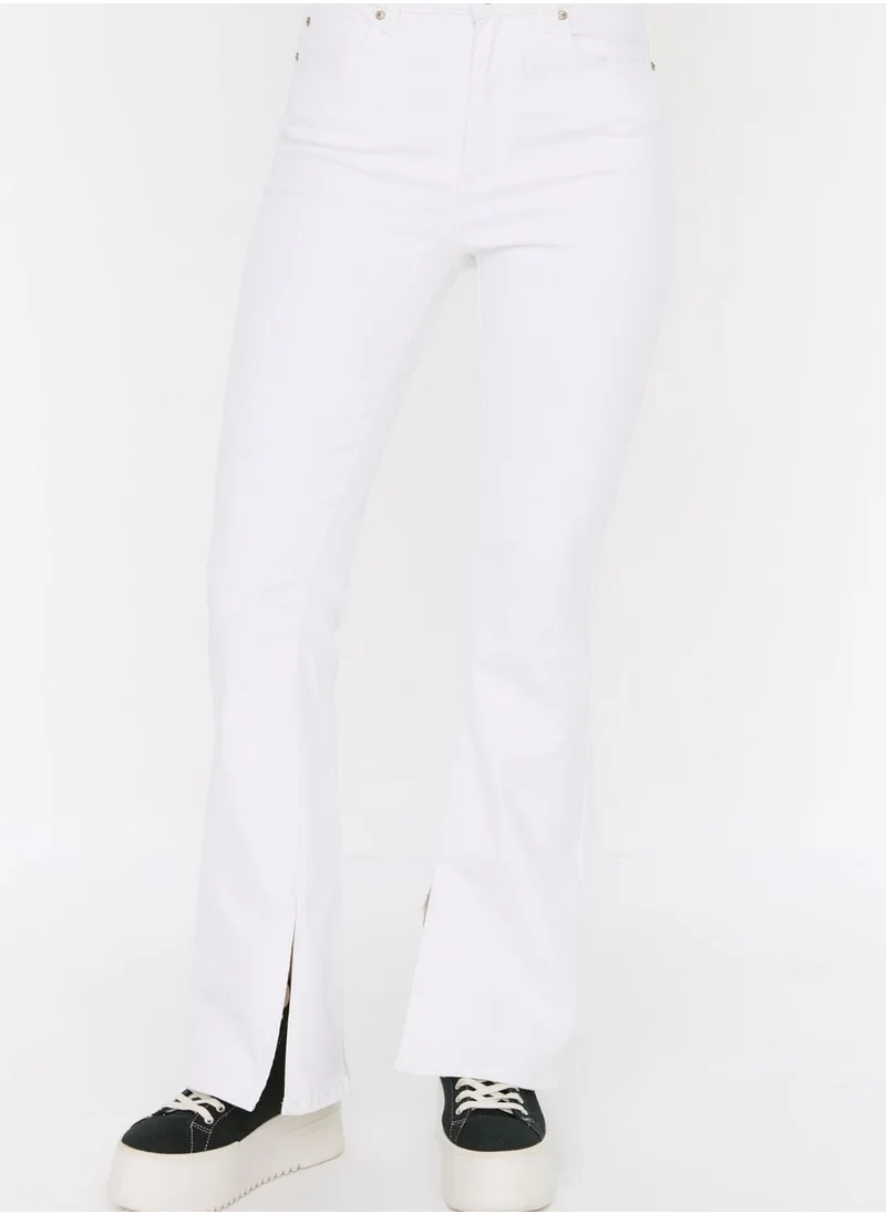 trendyol High Waist Straight Jeans