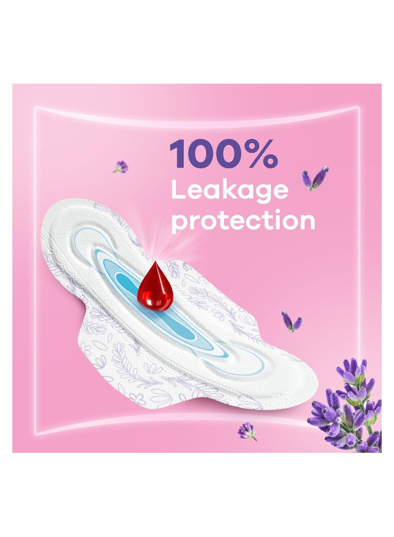 Always Skin Love Pads Lavender  Maxi Thick & Large 10 Count - Image 4
