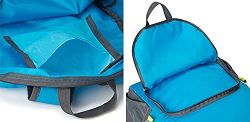 PAXLAMB Backpack Packable Foldable Ultra Lightweight Water Resistant Durable Camping Travel Hiking Daypack for Men Women (Black) - Image 3