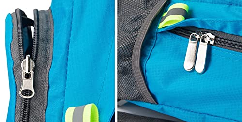 PAXLAMB Backpack Packable Foldable Ultra Lightweight Water Resistant Durable Camping Travel Hiking Daypack for Men Women (Black) - Image 4