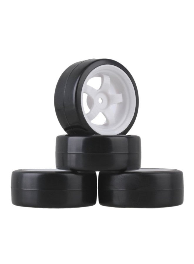 RC Model 1/10 Remote Control Car Drift Tire Bald Head Hard Tire RV Flat Car Drift 94123 Plastic Wheel-Color:Match B Hub 2, Note Model Number  - Image 2
