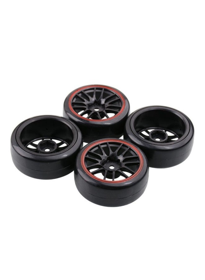 RC Model 1/10 Remote Control Car Drift Tire Bald Head Hard Tire RV Flat Car Drift 94123 Plastic Wheel-Color:Match B Hub 2, Note Model Number  - Image 5