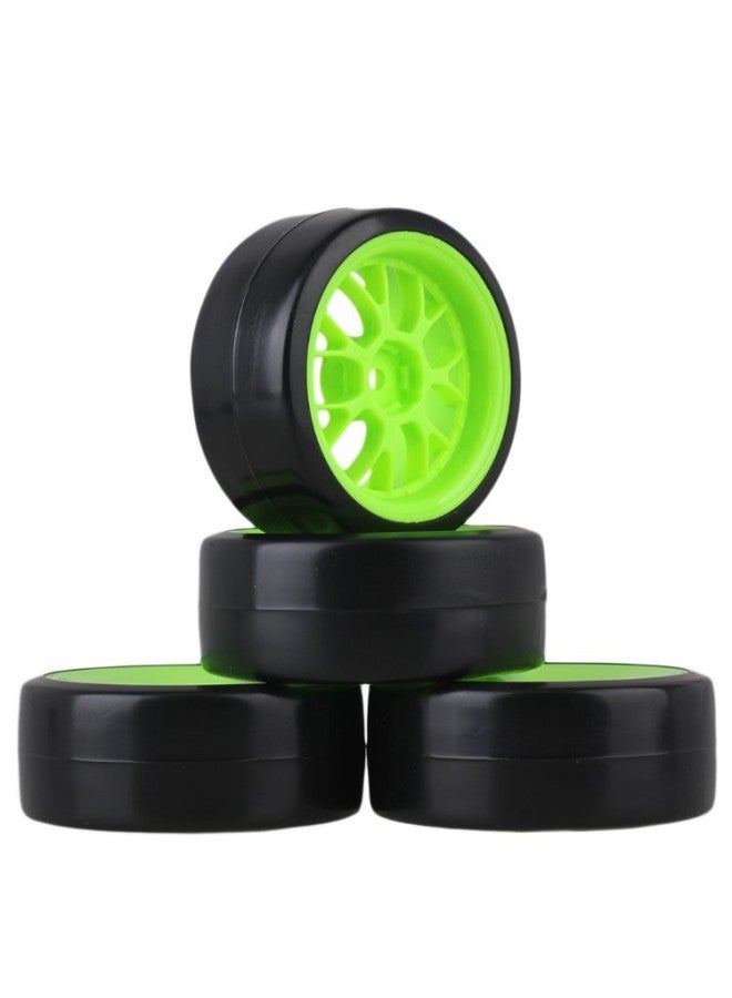 RC Model 1/10 Remote Control Car Drift Tire Bald Head Hard Tire RV Flat Car Drift 94123 Plastic Wheel-Color:Match B Hub 2, Note Model Number  - Image 4