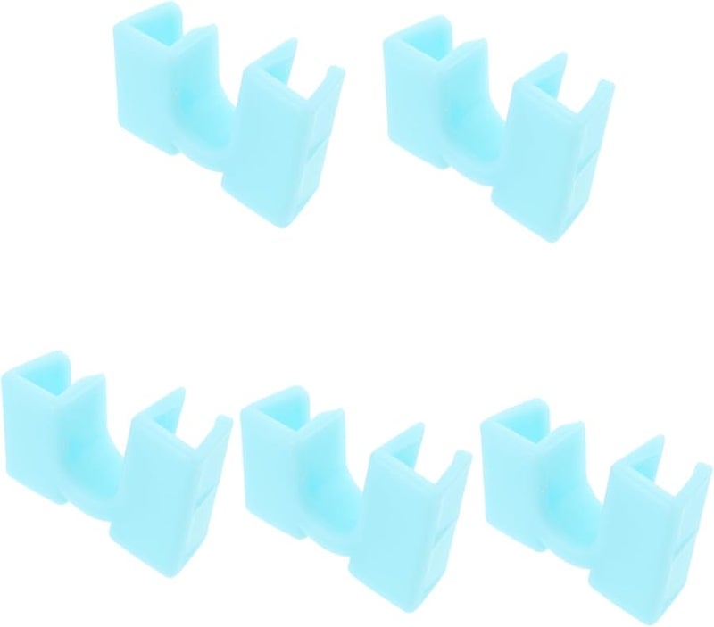 Training Chopstick Helper Clip 5 Pack Sky Blue for Kids and Adults - Image 1