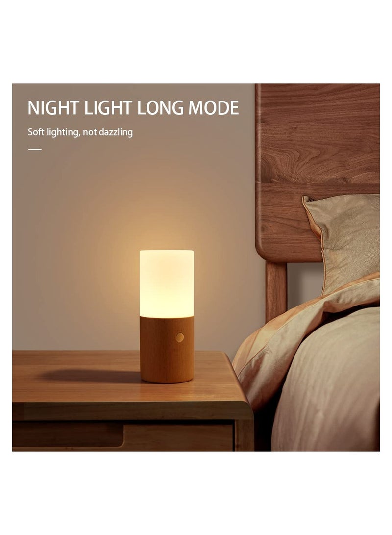 SYOSI Acrylic Touch Lamp, (7 Color Changing RGB) Gravity Sensor Night Light Kids Night Light Touch Activated Bedroom Lamp Battery Operated Lamp for Bedroom Living Room,Kids Room,College Dorm,Office  - Image 3