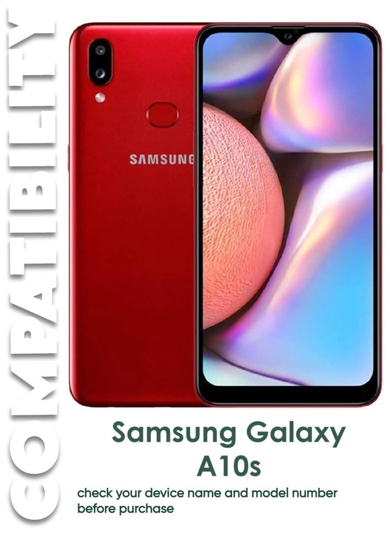3 Pieces Antistatic ESD Dustproof Premium Quality High Definition Tempered Glass Screen Protector Designed For Samsung Galaxy A10s