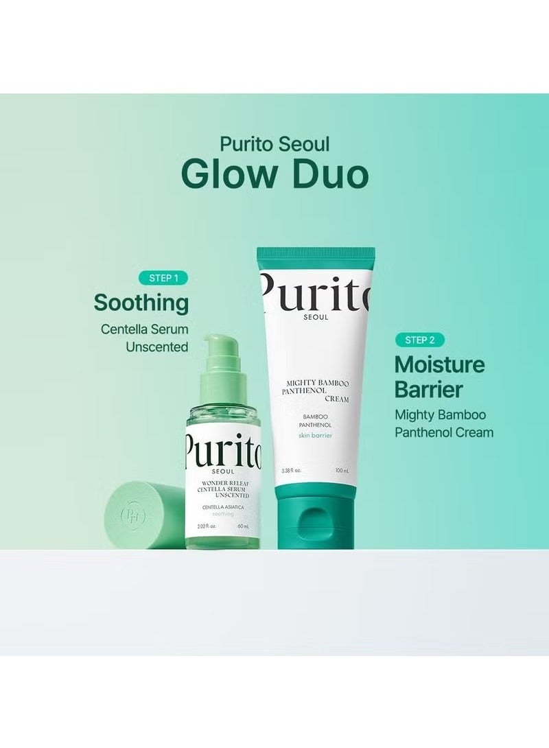 PURITO Mighty Bamboo Panthenol Cream, Glow Cream, Skin Barrier Repair, for All Skin Types, Daily Face Moisturizer, Glass skin, Vegan & Cruelty-Free, Korean Skin Care 3.38fl.oz / 100ml - Image 4