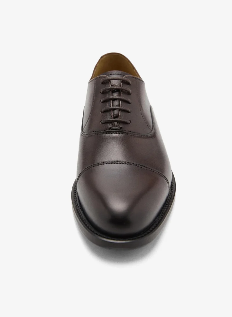 Mango Man  Oxford style leather shoe for Men | Best Price UAE