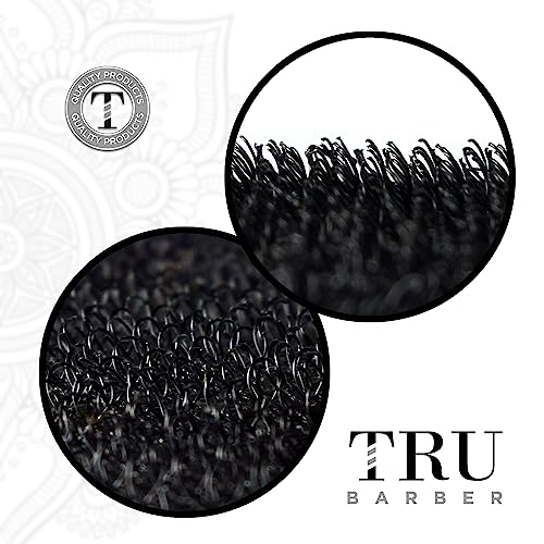 TRU BARBER HAIR GRIPPERS ® BUNDLE PACK 6 PCS for Men and Women - Salon and Barber, Hair Clips for Styling, Hair holder Grips (Black) - Image 4