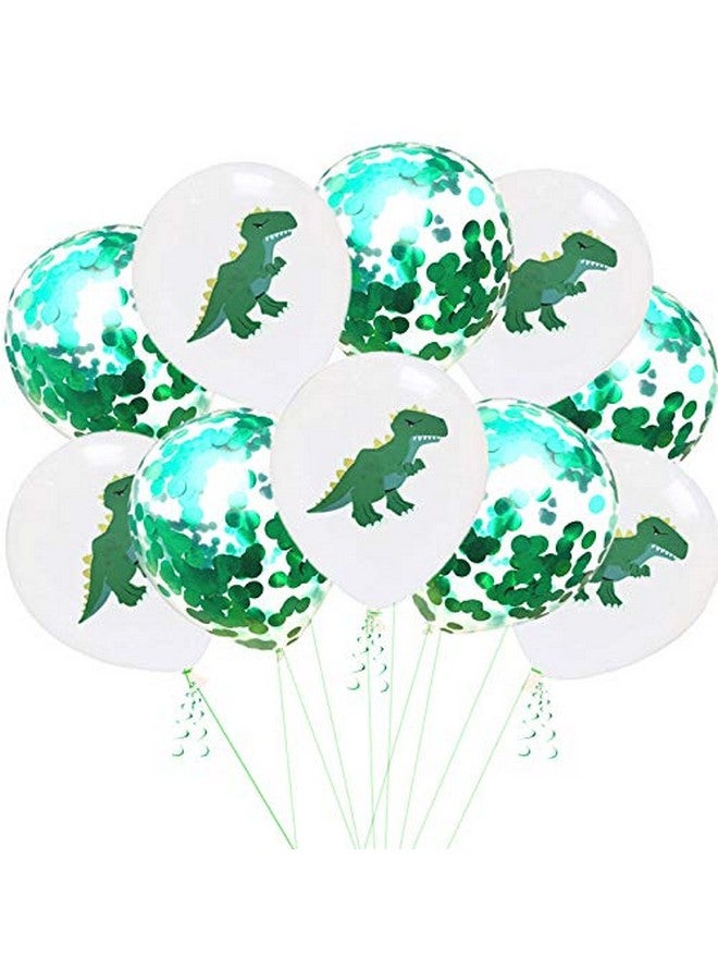TTSAM Dinosaur Themed Happy Birthday Banner Party Decorations,Jurassic World Party Supplies Set for Kids Birthday Parties and Baby Shower Dino Birthday Colorful Felt Banner Latex Dinosaur Balloons Photo Pro - Image 5